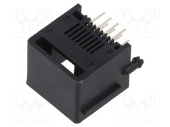 MJ3225-88-0_Πρίζα; RJ45; PIN: 8; Διάγραμμα: 8p8c; THT; γωνιακοί