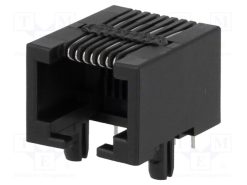 DS1134-05-S80BX_Πρίζα; RJ45; PIN: 8; Διάγραμμα: 8p8c; THT; γωνιακός 90°