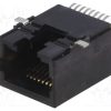 944_Πρίζα; RJ45; PIN: 8; Διάγραμμα: 8p8c; για PCB; SMT; επίπεδο