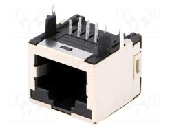 1-406541-5_Πρίζα; RJ45; PIN: 8; Διάγραμμα: 8p8c; για PCB; THT