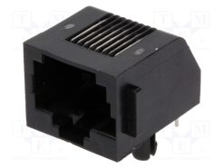 5555166-1_Πρίζα; RJ45; PIN: 8; Διάγραμμα: 8p8c; για PCB; THT