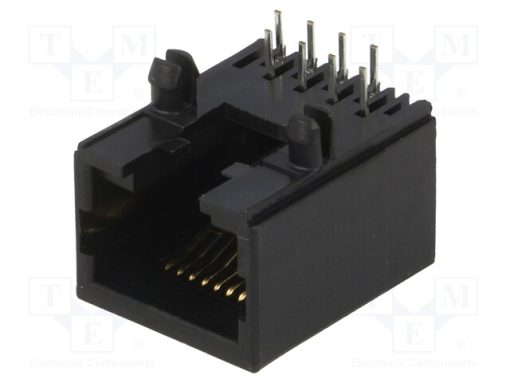 943_Πρίζα; RJ45; PIN: 8; Διάγραμμα: 8p8c; για PCB; THT; γωνιακός 90°