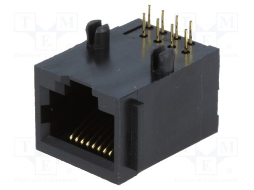 MTJ-88GX1-A_Πρίζα; RJ45; PIN: 8; Διάγραμμα: 8p8c; για PCB