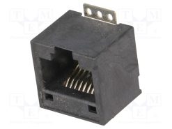 855135013_Πρίζα; RJ45; PIN: 8; Επίχρυση; Διάγραμμα: 8p8c; SMT; κάθετη