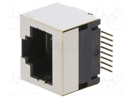 1149611_Πρίζα; RJ45; PIN: 8; Επίχρυση; Διάγραμμα: 8p8c; για PCB; SMT