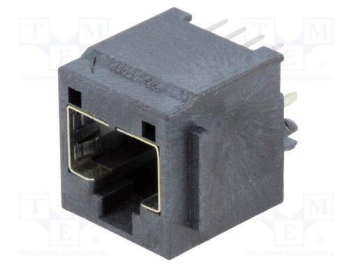 955522887_Πρίζα; RJ45; PIN: 8; Κατ: 3; θωρακισμένα; Επίχρυση; Διάγραμμα: 8p8c