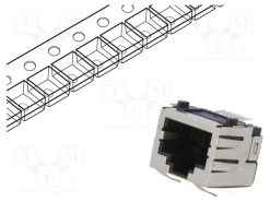 RJJU-88-141-E3H-005_Πρίζα; RJ45; PIN: 8; Κατ: 5; Διάγραμμα: 8p8c; SMT; οριζόντια