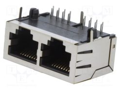 RJJU-88-242-E9H-002_Πρίζα; RJ45; PIN: 8; Κατ: 5; Διάγραμμα: 8p8c; THT; γωνιακοί