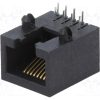 RJJU-88-142-E3H-033_Πρίζα; RJ45; PIN: 8; Κατ: 5; Διάγραμμα: 8p8c; THT; γωνιακοί