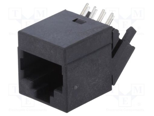 RJJU-88-142-E7A-025_Πρίζα; RJ45; PIN: 8; Κατ: 5; Διάγραμμα: 8p8c; THT; γωνιακοί