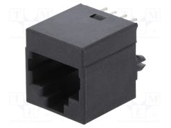 RJJU-88-142-E7V-023_Πρίζα; RJ45; PIN: 8; Κατ: 5; Διάγραμμα: 8p8c; THT; ευθύς