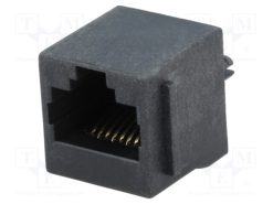 RJJU-88-141-E1V-009_Πρίζα; RJ45; PIN: 8; Κατ: 5; Διάγραμμα: 8p8c; THT; ευθύς