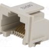 5406721-1_Πρίζα; RJ45; PIN: 8; Κατ: 5; Επίχρυση; Διάγραμμα: 8p8c; SMT; επίπεδο