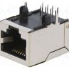 RJJS-108-142-E9H-011_Πρίζα; RJ45; PIN: 8; Κατ: 5; θωρακισμένα; Διάγραμμα: 8p8c; THT