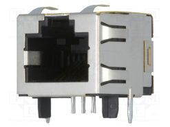 1-406541-1_Πρίζα; RJ45; PIN: 8; Κατ: 5; θωρακισμένα; Διάγραμμα: 8p8c; για PCB