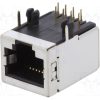 95672-001LF_Πρίζα; RJ45; PIN: 8; Κατ: 5; θωρακισμένα; Επίχρυση; Διάγραμμα: 8p8c