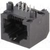 RJHSE-5080_Πρίζα; RJ45; PIN: 8; Κατ: 5; χωρίς θωράκιση; Διάγραμμα: 8p8c; THT