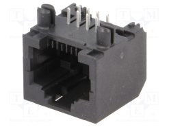 RJHSE-5080_Πρίζα; RJ45; PIN: 8; Κατ: 5; χωρίς θωράκιση; Διάγραμμα: 8p8c; THT