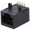 95679-001LF_Πρίζα; RJ45; PIN: 8; Κατ: 5; χωρίς θωράκιση; Επίχρυση; για PCB; THT