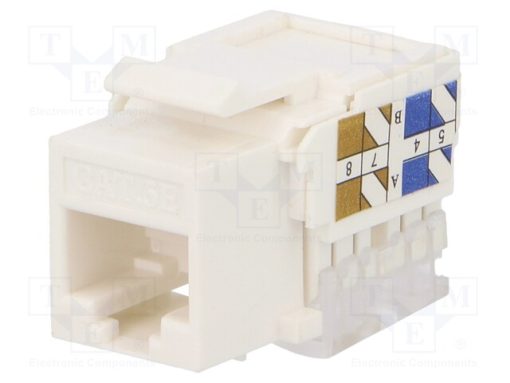 NK4006_Πρίζα; RJ45; PIN: 8; Κατ: 5e; Keystone