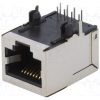 RJJS-88-142-E9H-032_Πρίζα; RJ45; PIN: 8; Κατ: 5e; θωρακισμένα; Διάγραμμα: 8p8c; THT