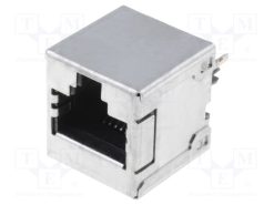 855085001_Πρίζα; RJ45; PIN: 8; Κατ: 5e; θωρακισμένα; Επίχρυση; Διάγραμμα: 8p8c