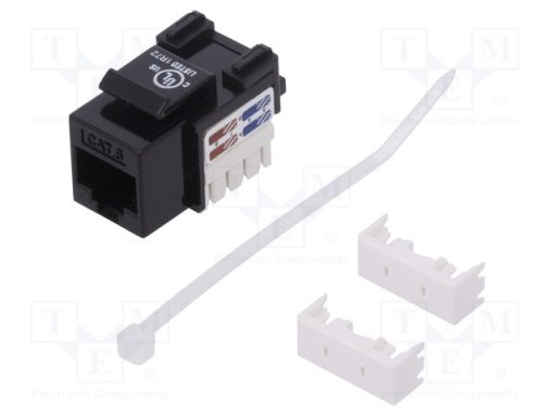 KJ08C6U_Πρίζα; RJ45; PIN: 8; Κατ: 6; Keystone