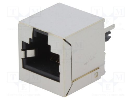 RJJS-88-142-E7V-036_Πρίζα; RJ45; PIN: 8; Κατ: 6; θωρακισμένα; Διάγραμμα: 8p8c; THT; ευθύς