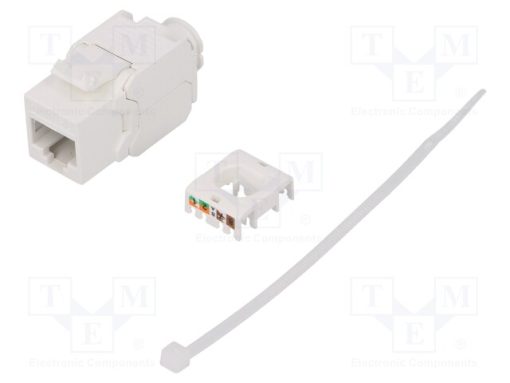 NK4004_Πρίζα; RJ45; PIN: 8; Κατ: 6a; Keystone