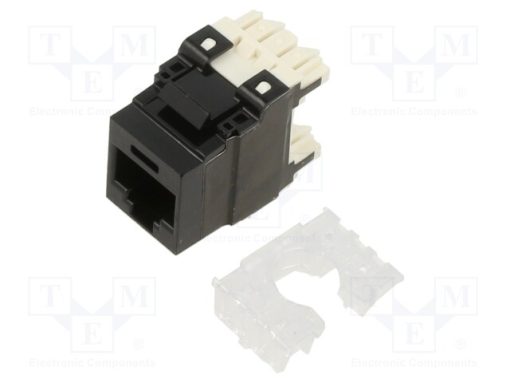 NK6X88MBL_Πρίζα; RJ45; PIN: 8; Κατ: 6a; Διάγραμμα: 8p8c; 22AWG÷26AWG; μαύρο