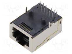 MTJ-88SUX1-FS-M245C-HT-WOT_Πρίζα; RJ45; PIN: 8; Κατ: 6a; θωρακισμένα; Διάγραμμα: 8p8c; THT