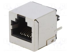 RJJS-88-141-E7V-058_Πρίζα; RJ45; PIN: 8; Κατ: 6a; θωρακισμένα; Διάγραμμα: 8p8c; THT; ευθύς