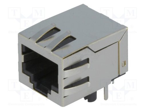 210A-11C0A-R_Πρίζα; RJ45; PIN: 8; θωρακισμένα; Διάγραμμα: 8p8c; THT