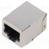 MTJ-88TX1-FS-M4-SMT_Πρίζα; RJ45; PIN: 8; θωρακισμένα; Διάγραμμα: 8p8c; THT; γωνιακός 90°