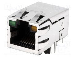 SI-52008-F_Πρίζα; RJ45; PIN: 8; θωρακισμένα