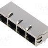 MTJG-4-88TX1-FSD-PG-LH-M4C_Πρίζα; RJ45; PIN: 8; θωρακισμένα