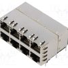 MTJG-8-88J11-V-FSG-PG-L16-M310C_Πρίζα; RJ45; PIN: 8; θωρακισμένα