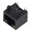 MTJ-88ARX1-LG_Πρίζα; RJ45; PIN: 8; με δίοδο LED; Διάγραμμα: 8p8c; THT