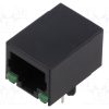 MTJ-88TX1-LD_Πρίζα; RJ45; PIN: 8; με δίοδο LED; Διάγραμμα: 8p8c; THT