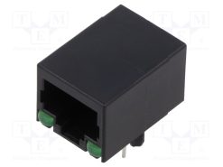 MTJ-88TX1-LD_Πρίζα; RJ45; PIN: 8; με δίοδο LED; Διάγραμμα: 8p8c; THT