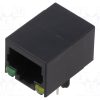 MTJ-88TX1-LH_Πρίζα; RJ45; PIN: 8; με δίοδο LED; Διάγραμμα: 8p8c; THT