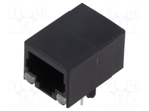 MTJ-88TX1-LP_Πρίζα; RJ45; PIN: 8; με δίοδο LED; Διάγραμμα: 8p8c; THT