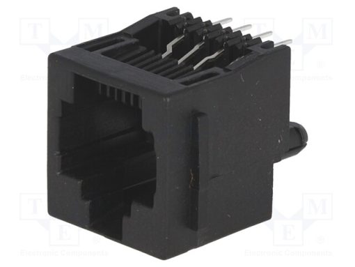 5520259-4_Πρίζα; RJ45; PIN: 8; με εμπλοκή τερματικού πίνακα; Διάγραμμα: 8p8c