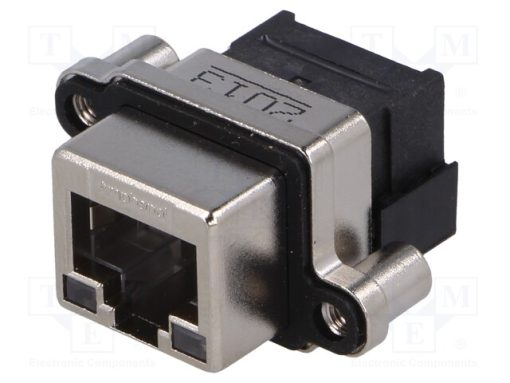 MRJ-5380-M1_Πρίζα; RJ45; UL94V-0; IP67; για πίνακα; THT; γωνιακός 90°; M3