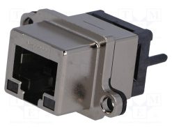 MRJ-5480-01_Πρίζα; RJ45; UL94V-0; IP67; για πίνακα; THT; ευθύς