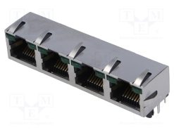 RJHSE-5385-04_Πρίζα; RJ45; Κατ: 5; θωρακισμένα