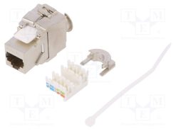 NK4016_Πρίζα; RJ45; Κατ: 6a; θωρακισμένα