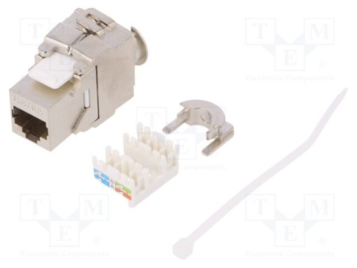 NK4016_Πρίζα; RJ45; Κατ: 6a; θωρακισμένα