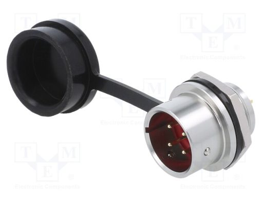 SA1612/P4S-1_Πρίζα; SA16; αρσενικά; PIN: 4; IP67; 5A; κόλληση; 500V; 0