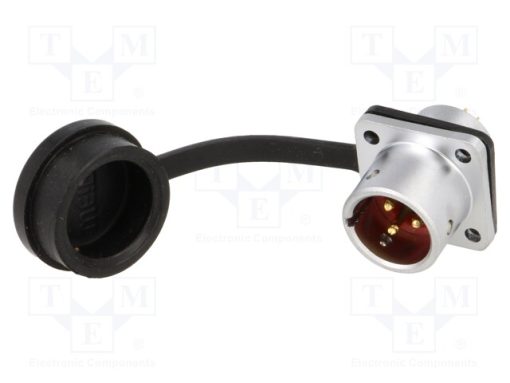 SF1213/P3_Πρίζα; SF12; αρσενικά; PIN: 3; IP67; 13A; κόλληση; 250V; 1